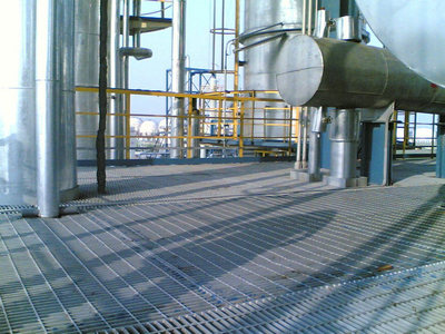 炼油厂应用钢格栅板